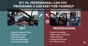 DIY vs. Professional- Can You Program a Car Key Fob Yourself?