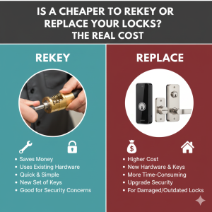 Is It Cheaper to Rekey or Replace Your Locks? The Real Cost