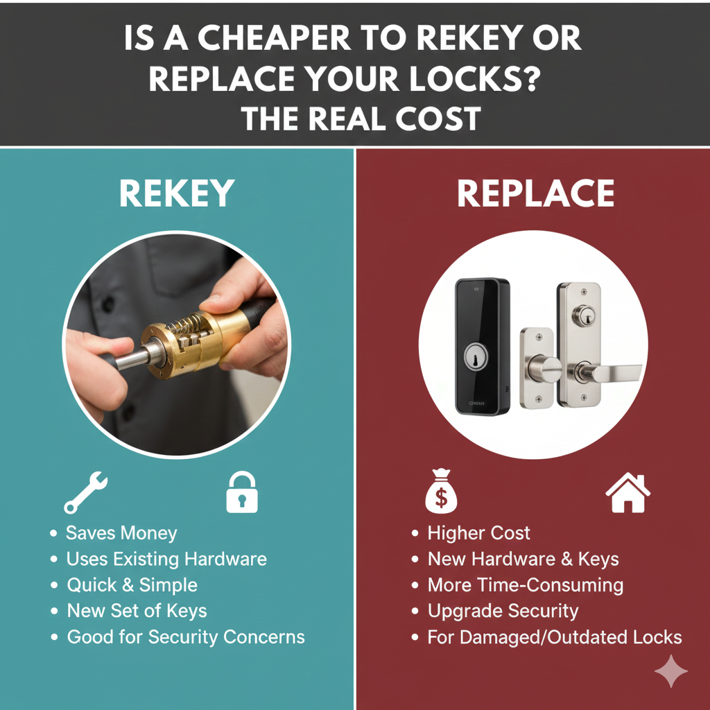 View of Is It Cheaper to Rekey or Replace Your Locks? Here's the Real Cost
