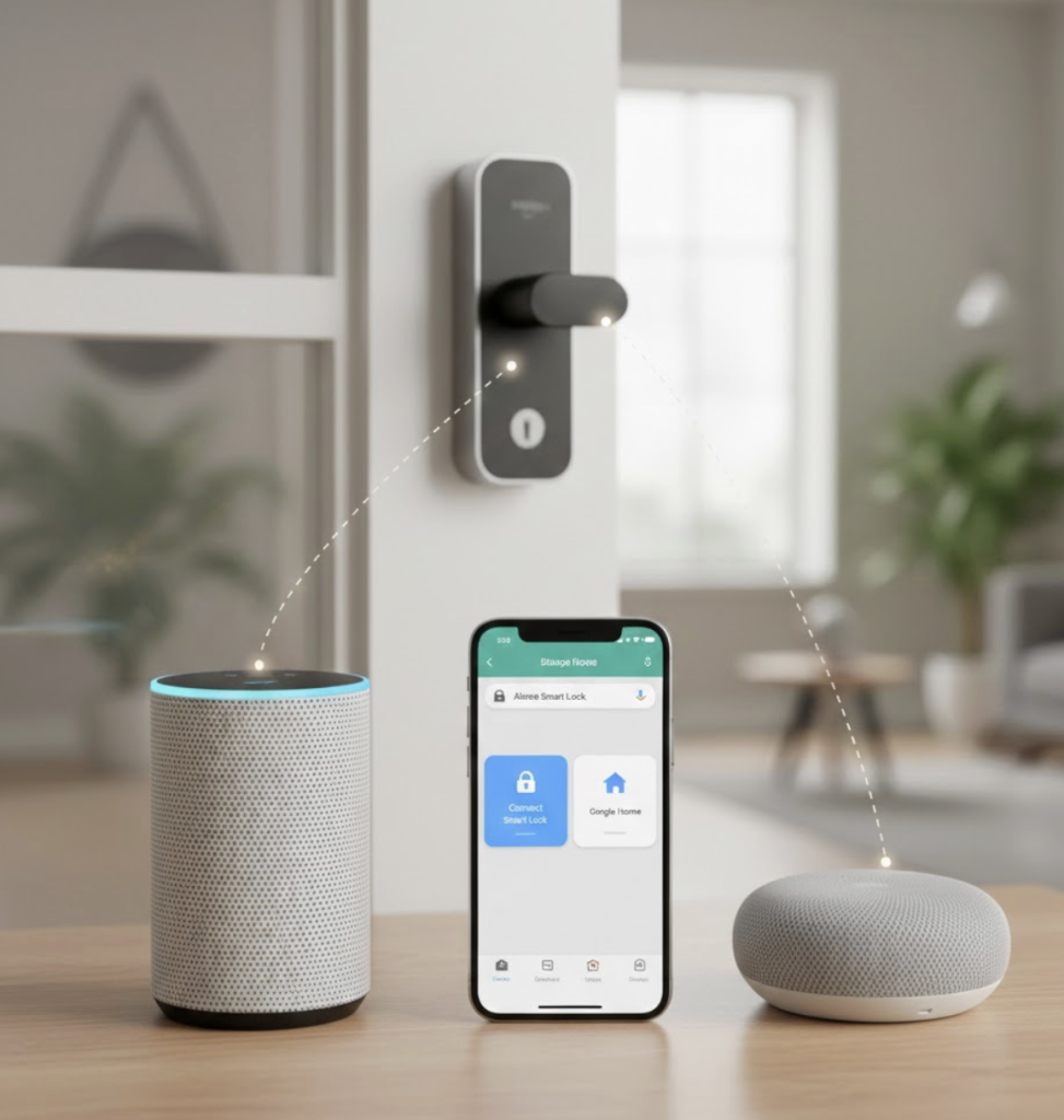 How to connect your lock to Alexa. - Level